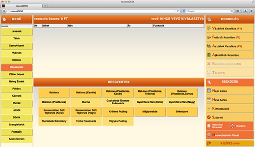 neuwebDESK: egyszerű kezelhetőség